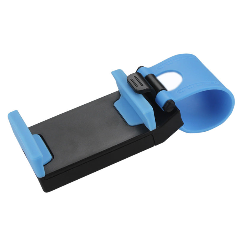 REIKO PHONE SOCKET HOLDER IN BLUE SKU:HLD07-BL